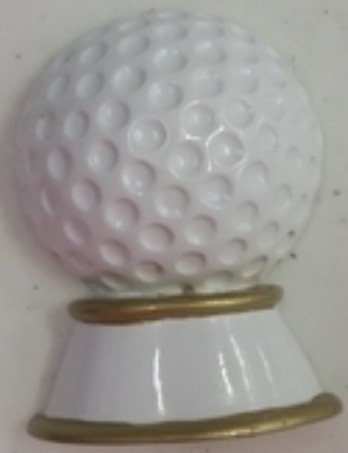 KP Golf Ball Orn. 2.5”x1.5”