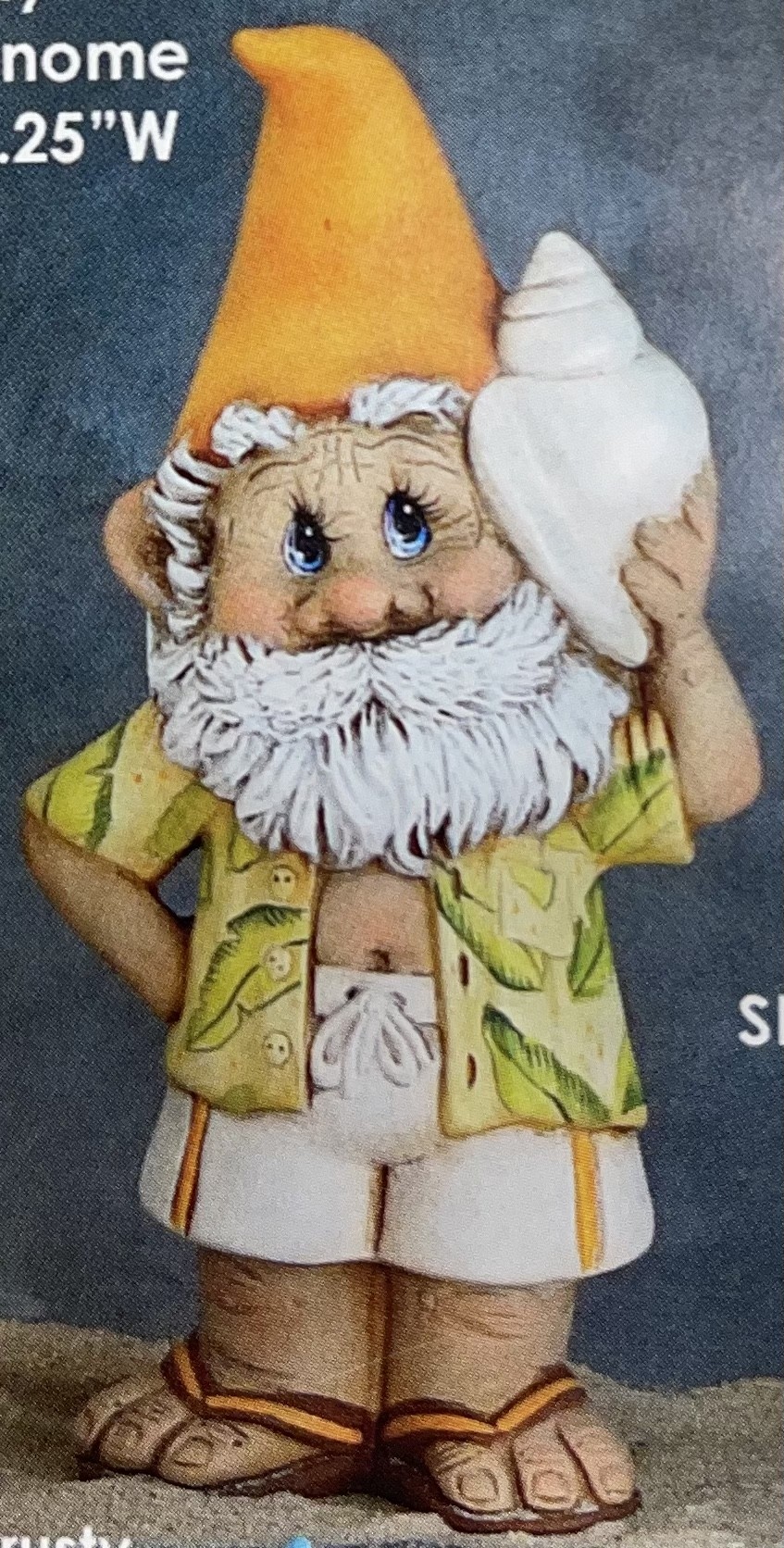 CM Snerdly Shell Seeker Gnome 10”T