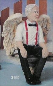Grandpa Angel Sitting 8"T