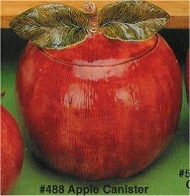 Apple Canister 8.5"W