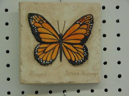 Butterfly Plaque 5.5"
