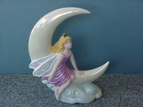 Moon Fairy Ceramic Mini Bottle