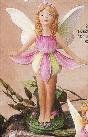 Fuchsia Fairy 10"T