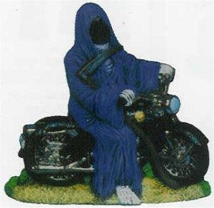 Grim Reaper on Motorcycle 8"T