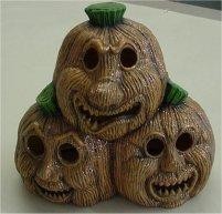 Pumpkin Trio 6"tall