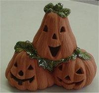 Pumpkin Trio 4.5"t