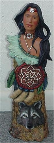 Indianwoman Totem 16"
