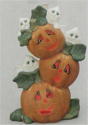 Pumpkins & Ghosts 12"T