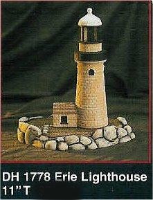 Erie Lighthouse 11"T