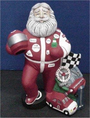 RaceCar Santa 9"