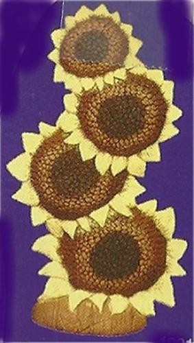 Sunflower Stack 7.5"t