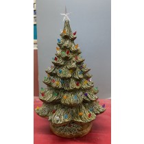 NW Christmas Tree/wBranch&Base/included 16”T