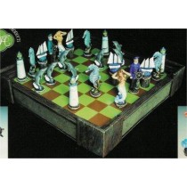 Nautical Chess Set Board & Walls included