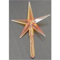 Star For Larger Trees Amber 4"t