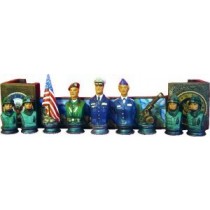 Army Chess Figures Only 4-6"T