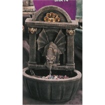 Gargoyle Fountain 17"T