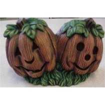 Dbl. Pumpkins 7.5"L