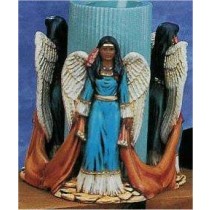 Indian Angel Candle holder 6"T candle Not Included
