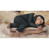 Sm Monkey Shelf Sleeper 5.5"L