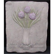 Chives Plaque 8.75 x 7"