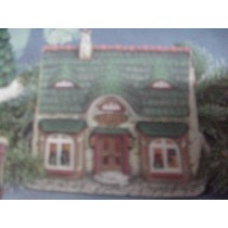 Post Office Village House 6" x 7" x 6"  ready to paint ceramic bisque 