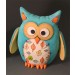 Unpainted Ceramic Felty Owl