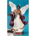 African Amer. Christmas Angel 12"T