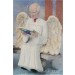 Grandpa Angel w/book 7.5"
