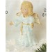 Small Standing Angel w/Star 4.5"T