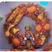 Autumn Wreath w/Scarecrow 16"D