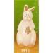 CPI Pottery Bunny 8.5"T