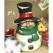 CPI Snowman Tubby w/BirdHouse 7"t.