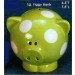 Clay Magic Piggy Bank 6.5"T