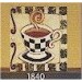 Coffee Cup Tile 6"x6"