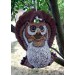 DH Owl Birdhouse 11x8" rope kit included