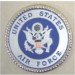 Air Force Insignia 3 5/8" D unpainted