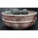 Home Decor Bowl 4"t  9.5"dia contents not included