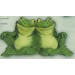 Frog Couple 8.25"