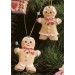 Gingerbread Boy & Girl Orn. 4"