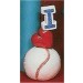 I Love Baseball Stack 7.5"T