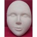 Plain Mask w/Eyes 7.5"H