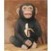 Monkey w/Banana 7.5"