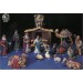 Kimple's  Large Nativity Set   Stable 14"Tall