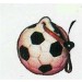 Soccer Ball Ornament 2"T