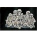 Skeleton Family 8.75x5.25"