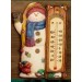 Snowman Thermometer 11"t Therm. included