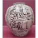 Egyptian Vase 18"T Unpainted